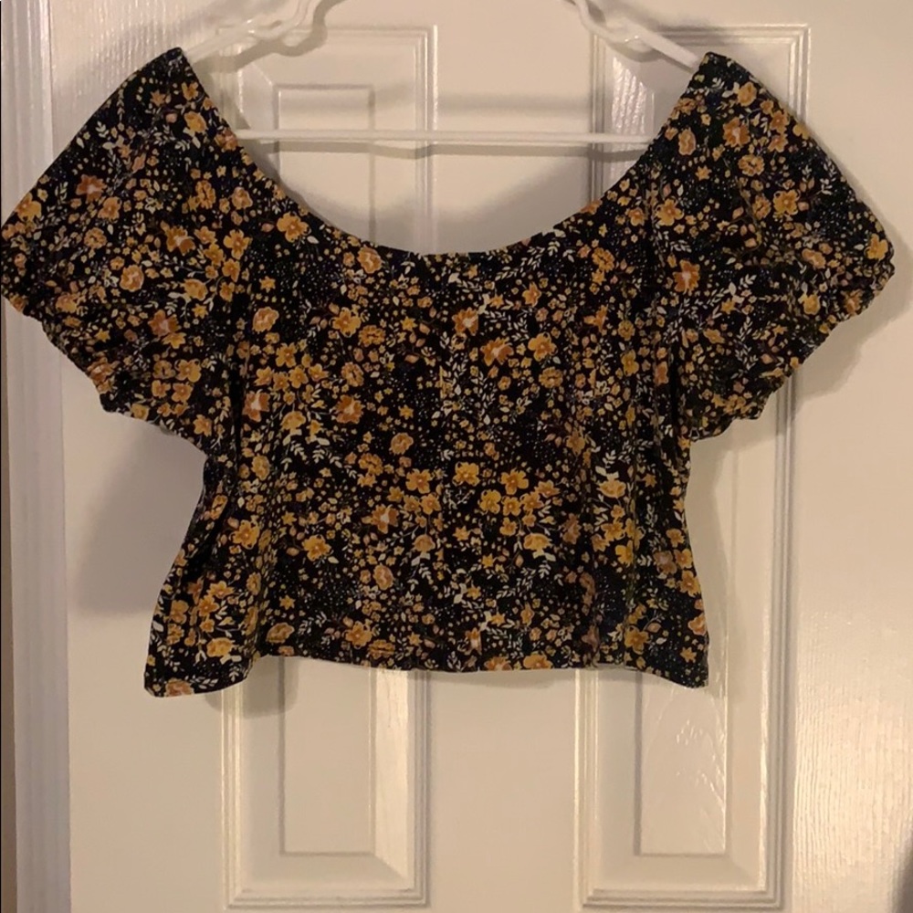 Floral Crop Top
